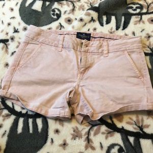 pink american eagle shorts